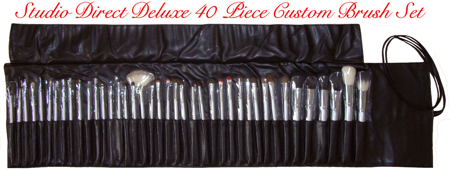 Studio Direct Cosmetics Professional 40 Piece Brush Set