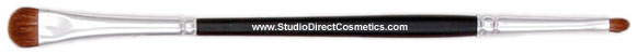 Studio Direct Cosmetics Chisel Dual Ended Fluff & Chisel Detail Brush