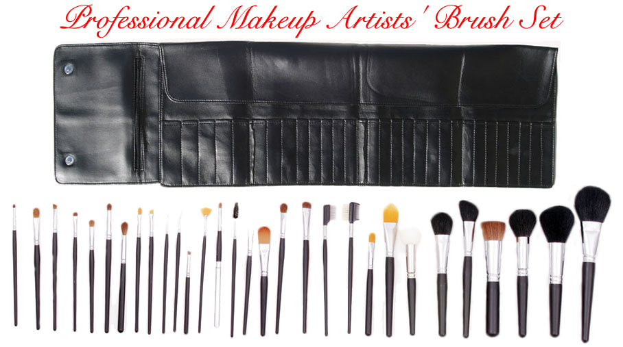 Professional Studio Artists' Makeup Brush Set