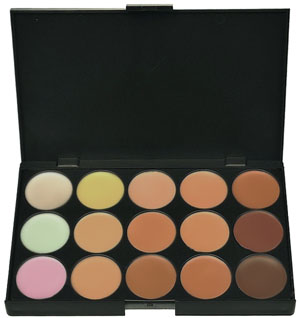 Click to Enlarge Studio Direct Professional 15 Color Concealer/Corrector/Contour Palette Photo