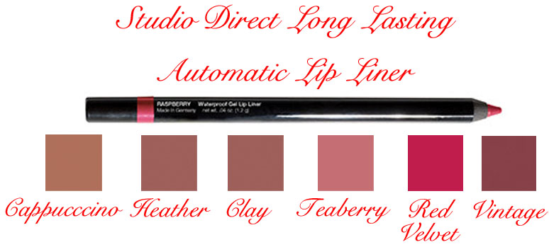 Studio Direct Automatic Water Resistant Lip Liner Pencils