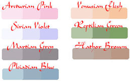 Click to Enlarge Lip Ink Chakras Eye Color Selection Chart
