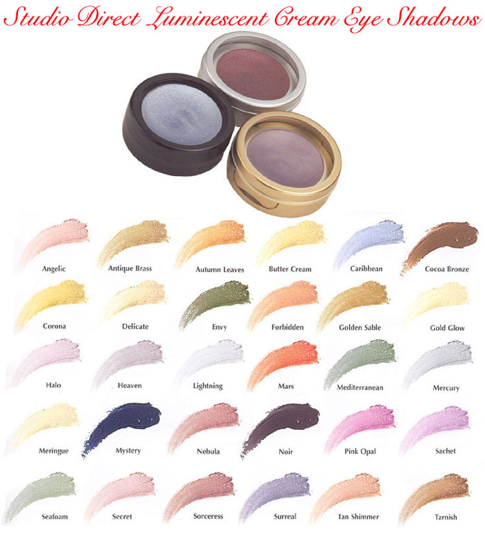 Studio Direct Luminescent Cream Eye Shadows