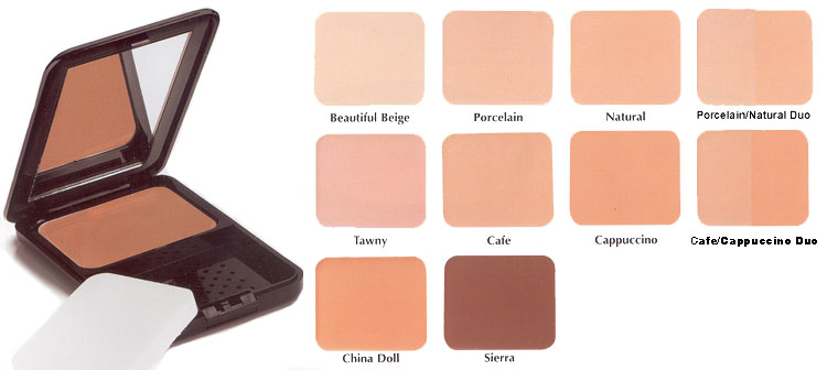 Studio Direct Creme to Powder Foundation Color Selection Chart