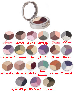 Click to Enlarge Studio Direct Powdered Eye Shadow Trios Color Selection Chart
