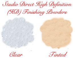 Studio Direct High Definition (HD) Finishing Powder Color Selection Chart