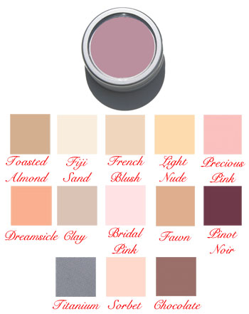 Click to Enlarge Studio Direct Large Matte Eye Shadows Color Selection Chart
