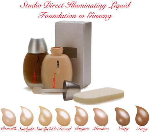 Studio Direct Illuminating Liquid Foundation w Ginseng