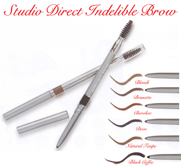 Studio Direct Indelible Brow Color Selection Chart