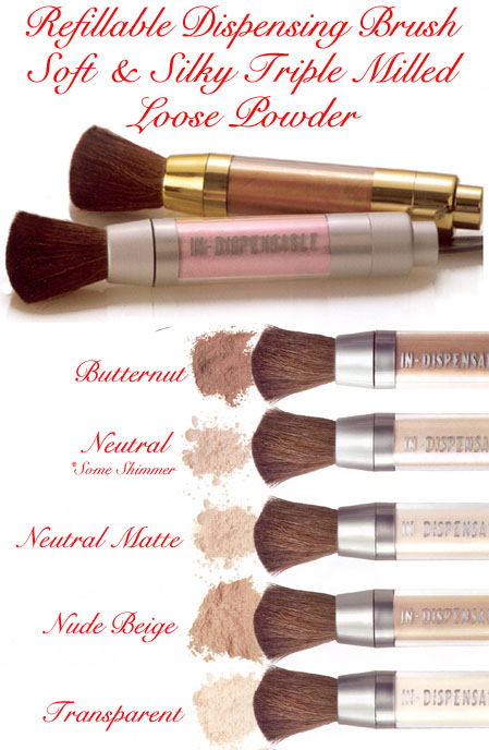 Studio Direct In-dispensable Loose Powders Color Chart