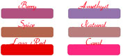 Click to Enlarge Lip Ink Lip Liners Color Selection Chart
