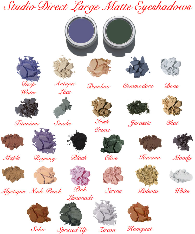 Studio Direct Large Matte Eyeshadows