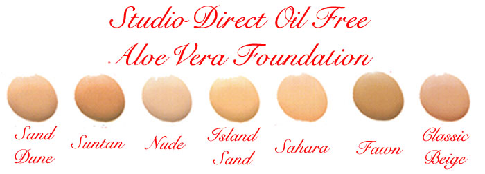 Studio Direct Oil Free Foundation with Aloe Vera