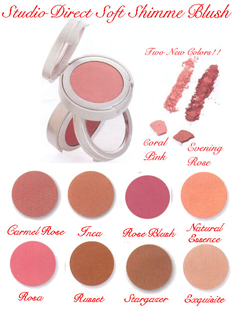 Studio Direct Cosmetics Soft Shimmer Blush