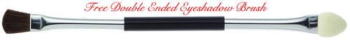 Free Double Ended Eyeshadow Brush