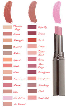 Please Click to Enlarge Studio Direct Titanium High Impact Lipstick Color Selection Chart