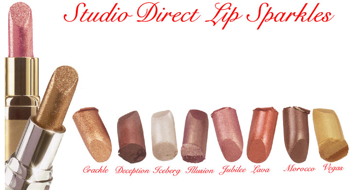 Studio Direct Cosmetics Lip Sparkle Lipsticks