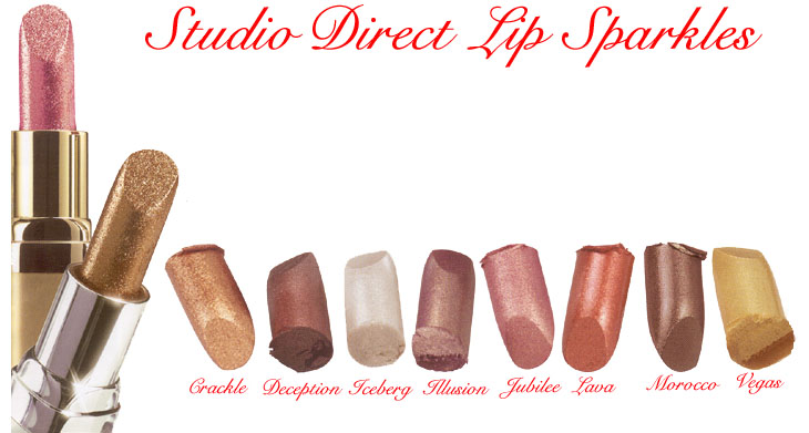 Studio Direct Cosmetics Lip Sparkle Lipsticks