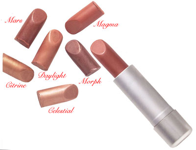 Please Click to Enlarge Studio Direct Heavenly Series Mineral Lipstick Color Selection Chart