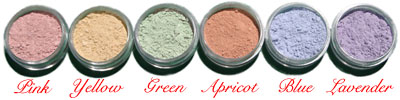 Click to Enlarge Studio Direct Cosmetics Bare Mineral Color Correctors Color Selection Chart