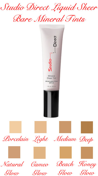 Studio Direct Liquid Bare Mineral Sheer Tint Foundations