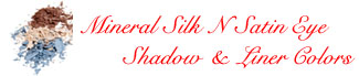 Bare Mineral Silk N Satin Eyeshadow & Eyeliner Makeup from Studio Direct Cosmetics