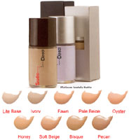 Click to Enlarge Studio Direct Oil Free Pure Performance Foundation Color Selection Chart
